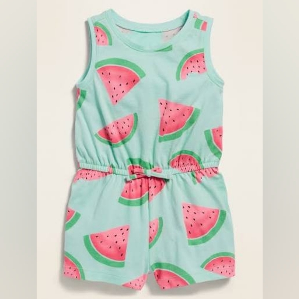 3 For $12 Watermelon Baby Romper